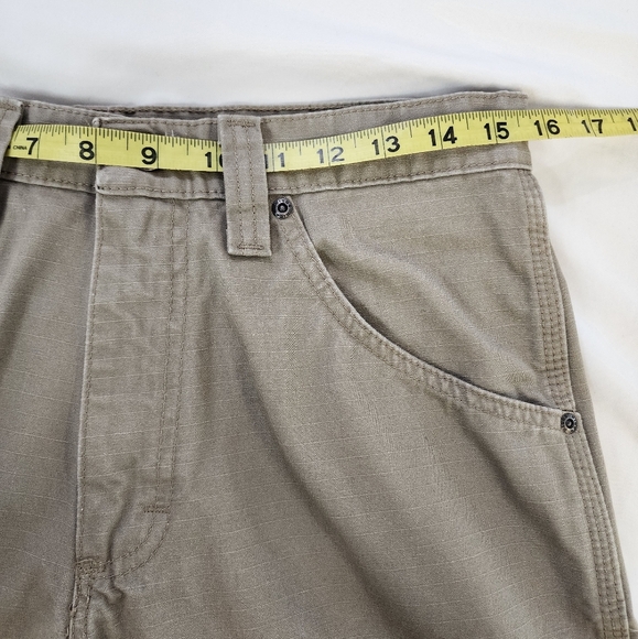 Wrangler Riggs Workwear Men's Khaki Carpenter Pants Straight Leg, sz 30x30 - Picture 5 of 16